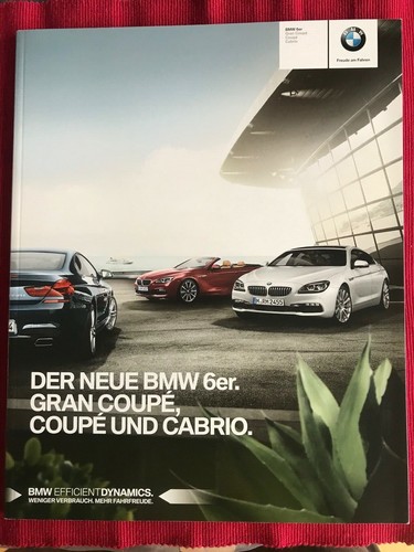 Brochure depliant bmw f12 - bmw, f13
