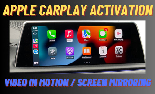 Apple carplay activation bmw - apple,