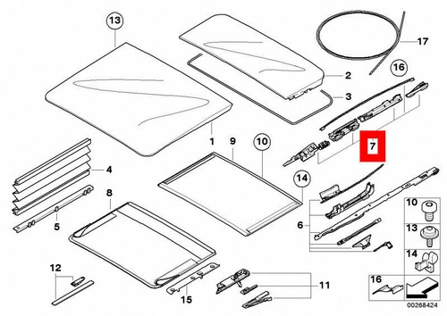 Kit riparazione tetto apribile